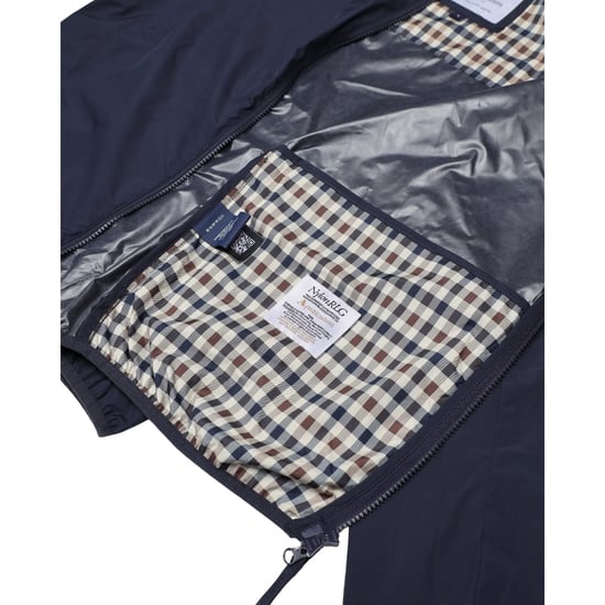 Chaqueta Cortavientos Aquascutum Active Rlg Azul Marino - Image 5