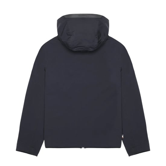 Chaqueta Cortavientos Elástica Con Capucha Aquascutum Active Azul Marino - Image 2