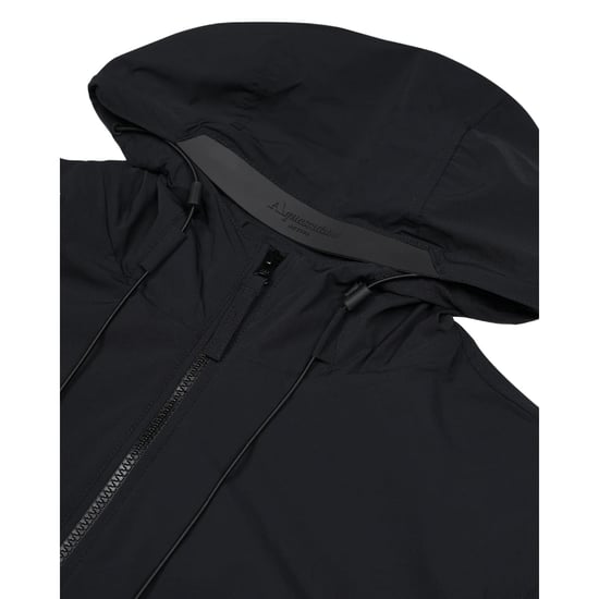 Chaqueta Cortavientos Elástica Con Capucha Aquascutum Active Azul Marino - Image 3