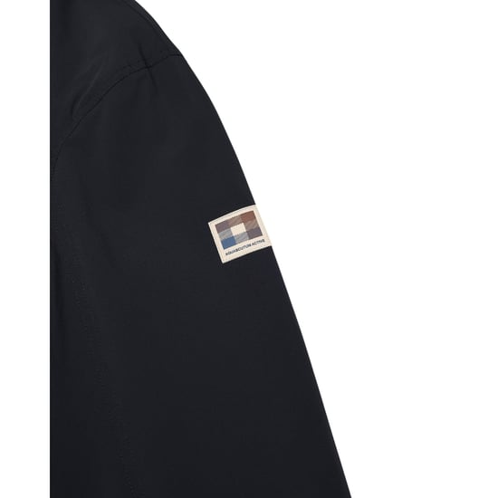 Chaqueta Cortavientos Elástica Con Capucha Aquascutum Active Azul Marino - Image 5