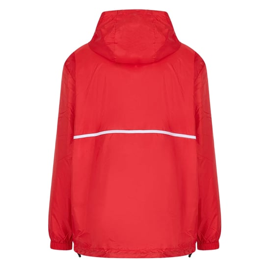 Chaqueta Con Capucha Roja Con Logotipo Llamativo De Ea7 - Image 2