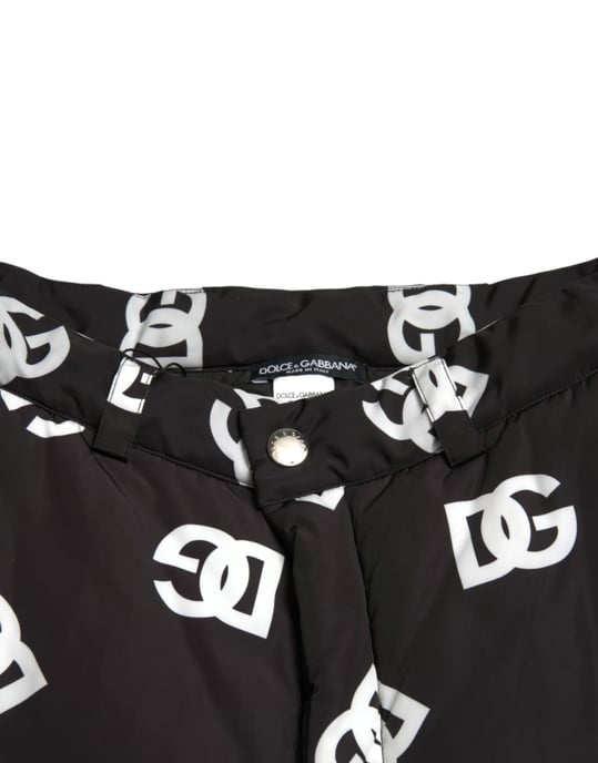 Pantalones anchos acolchados con estampado de logo Dg - Image 5
