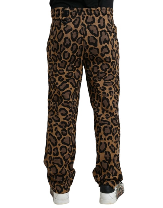 Pantalones Casual de Estampado de Leopardo - Image 2