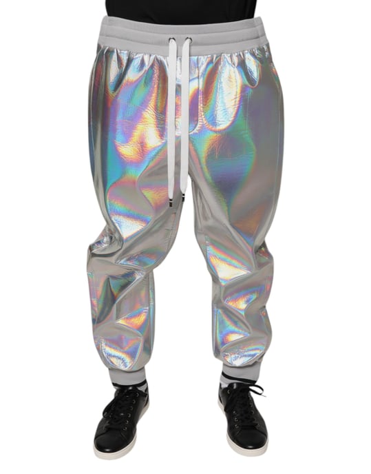 Pantalones Plateados Holográficos - Image 2