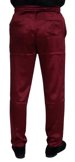 Pantalones de seda con cordón - Image 2