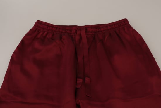 Pantalones de seda con cordón - Image 6