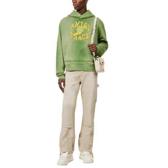 Sudadera Con Capucha Amiri Track Verde - Image 5