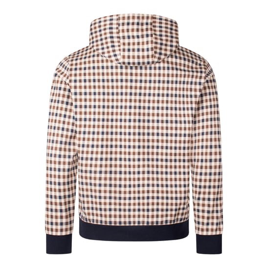 Sudadera Con Capucha Y Cremallera Completa Aquascutum Active Iconic Club Check - Image 2