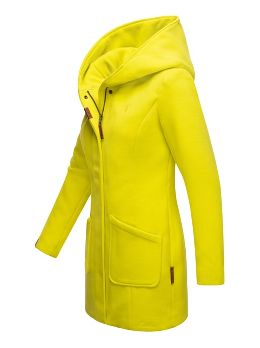 Abrigo de invierno Marikoo para mujer con capucha y corte entallado - Image 2