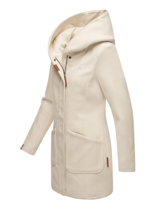 Abrigo de invierno Marikoo para mujer con capucha y corte entallado - Image 5