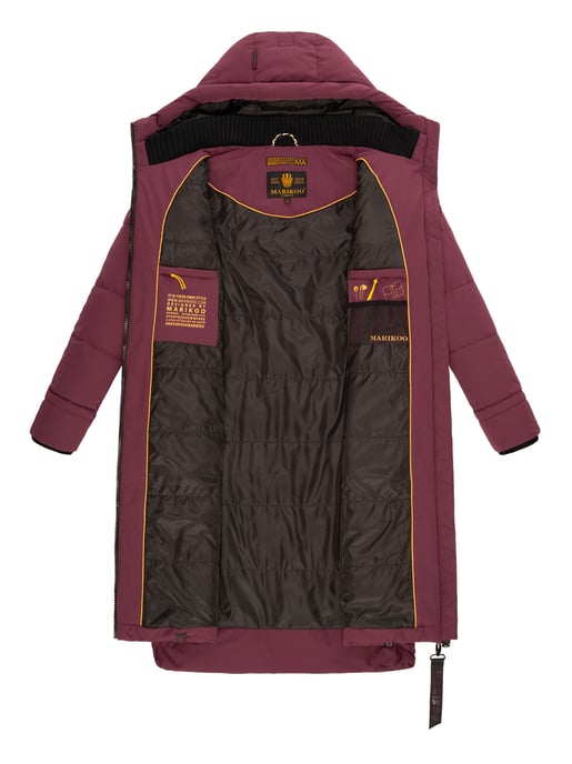 Abrigo invierno mujer Marikoo Benikoo – largo & cálido - Image 5