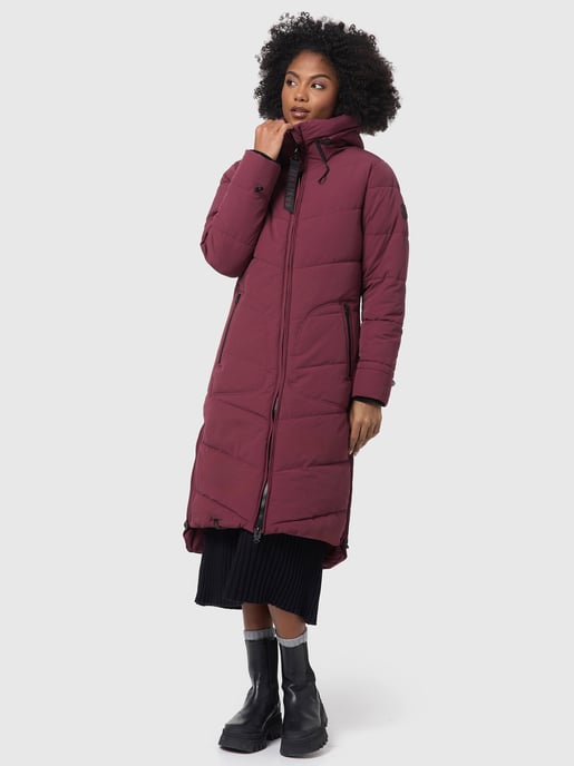 Abrigo invierno mujer Marikoo Benikoo – largo & cálido - Image 6