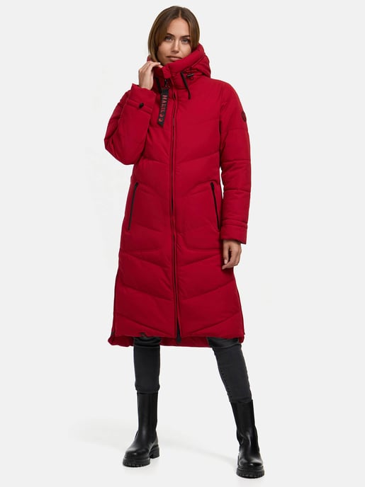 Abrigo invierno mujer Marikoo Benikoo – largo & cálido - Image 6