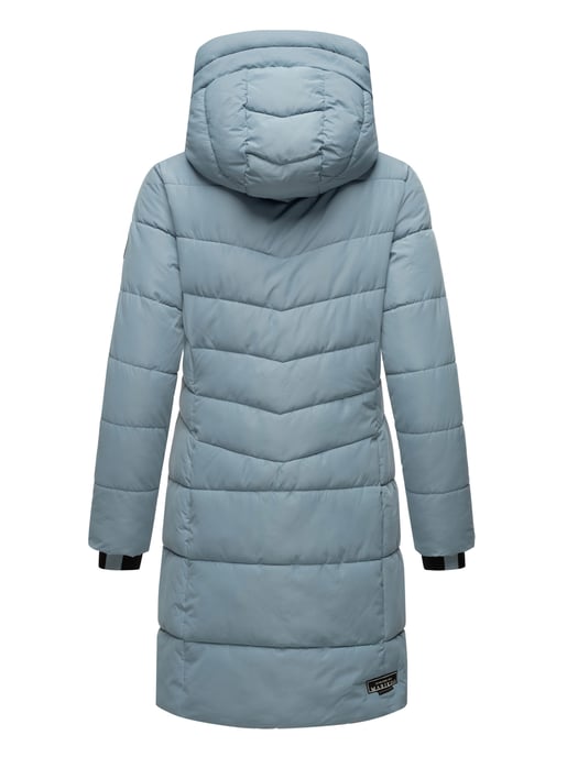Abrigo acolchado mujer Marikoo Natsukoo – cálido, con capucha y forro teddy - Image 4