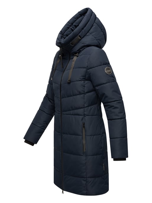 Abrigo acolchado mujer Marikoo Natsukoo – cálido, con capucha y forro teddy - Image 3