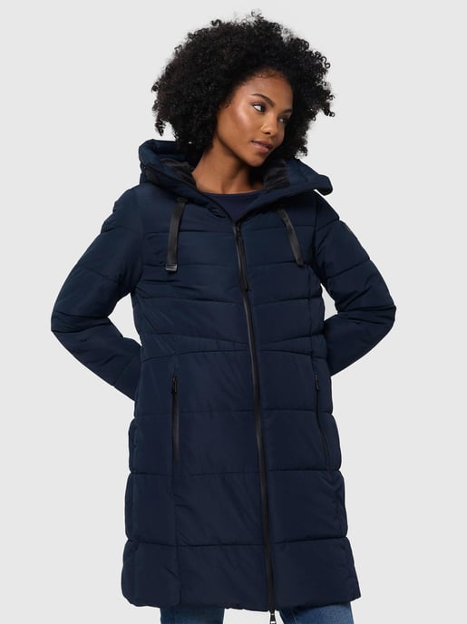 Abrigo acolchado mujer Marikoo Natsukoo – cálido, con capucha y forro teddy - Image 6