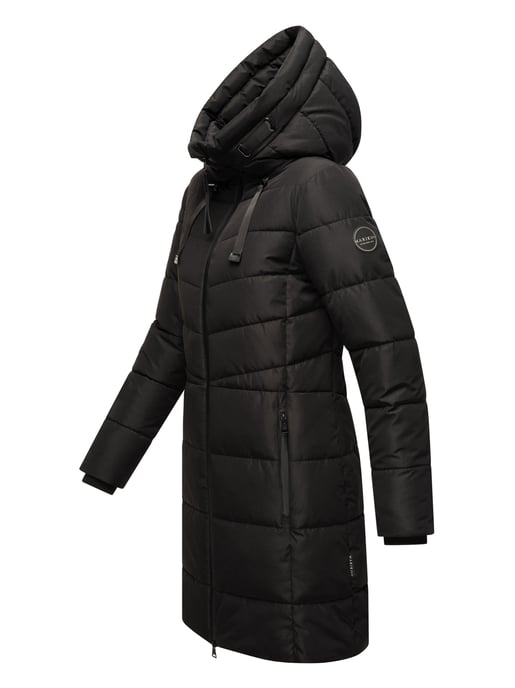 Abrigo acolchado mujer Marikoo Natsukoo – cálido, con capucha y forro teddy - Image 3