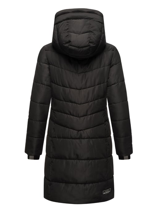 Abrigo acolchado mujer Marikoo Natsukoo – cálido, con capucha y forro teddy - Image 4