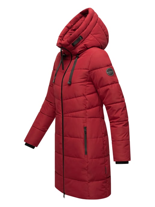 Abrigo acolchado mujer Marikoo Natsukoo – cálido, con capucha y forro teddy - Image 3
