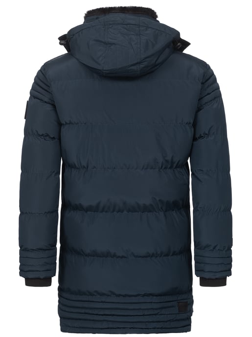 Chaqueta de invierno para hombre Alessandro Salvarini AS285 con forro de borreguito y capucha extraíble - Image 6