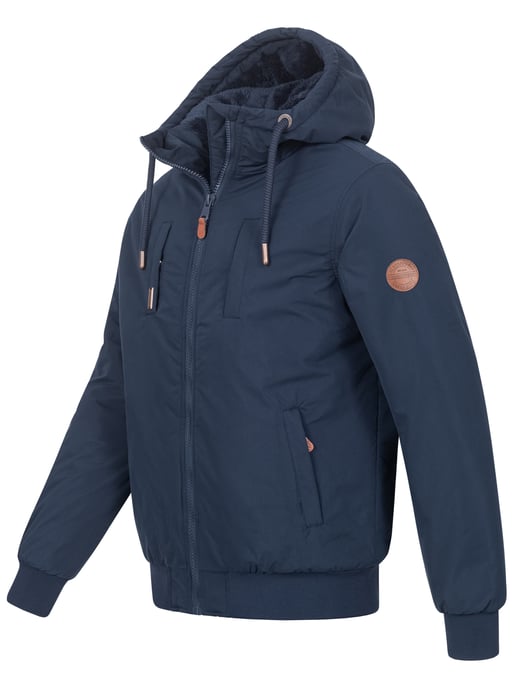 Chaqueta de invierno para hombre Alessandro Salvarini AS-320 con forro de peluche y capucha - Image 3