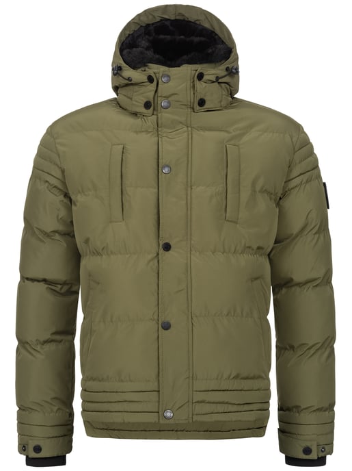 Chaqueta de invierno para hombre Alessandro Salvarini AS-281 con forro de borreguito y capucha extraíble - Image 3