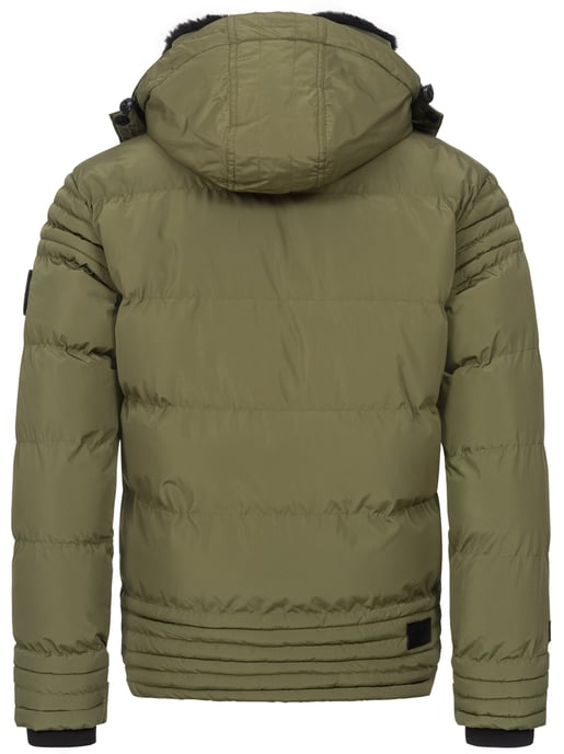 Chaqueta de invierno para hombre Alessandro Salvarini AS-281 con forro de borreguito y capucha extraíble - Image 5