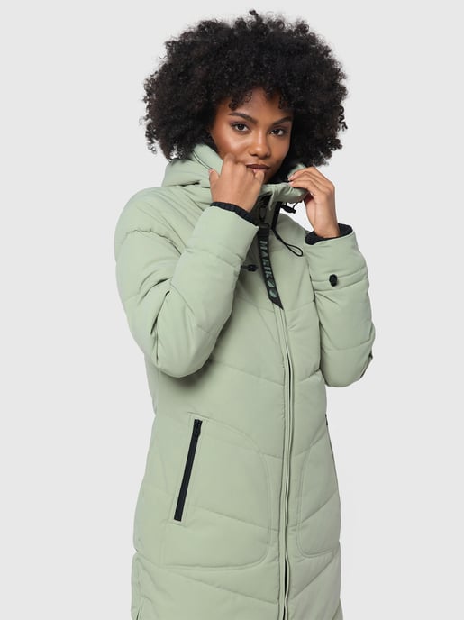 Abrigo invierno mujer Marikoo Benikoo – largo & cálido - Image 6