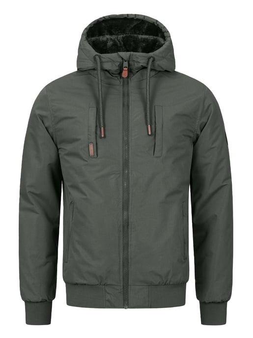 Chaqueta de invierno para hombre Alessandro Salvarini AS-320 con forro de peluche y capucha - Image 2