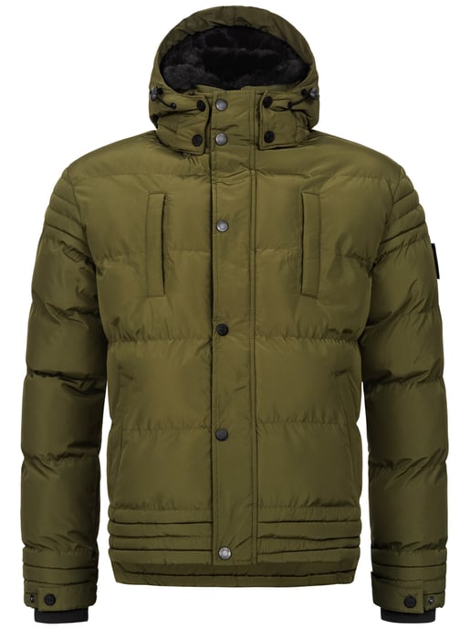 Chaqueta de invierno para hombre Alessandro Salvarini AS-281 con forro de borreguito y capucha extraíble - Image 3