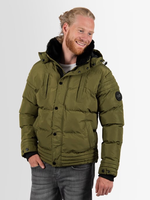 Chaqueta de invierno para hombre Alessandro Salvarini AS-281 con forro de borreguito y capucha extraíble - Image 6