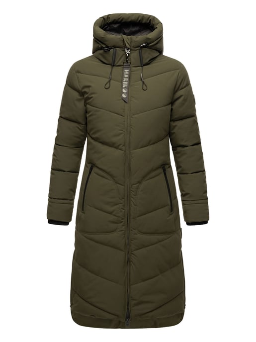Abrigo invierno mujer Marikoo Benikoo – largo & cálido - Image 2
