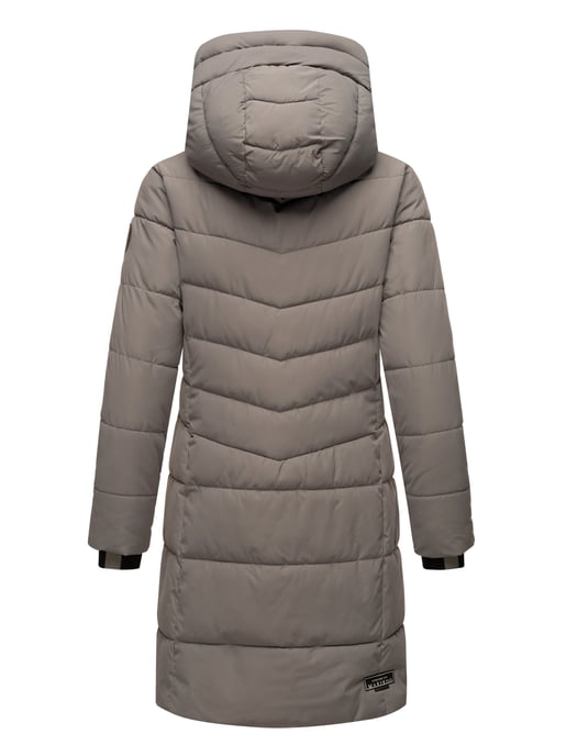 Abrigo acolchado mujer Marikoo Natsukoo – cálido, con capucha y forro teddy - Image 4