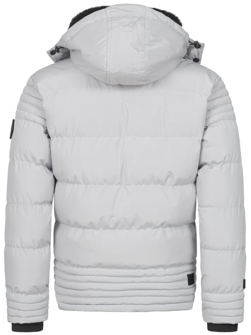 Chaqueta de invierno para hombre Alessandro Salvarini AS-281 con forro de borreguito y capucha extraíble - Image 5
