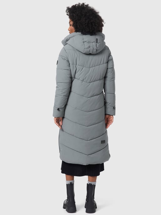 Abrigo invierno mujer Marikoo Benikoo – largo & cálido - Image 4