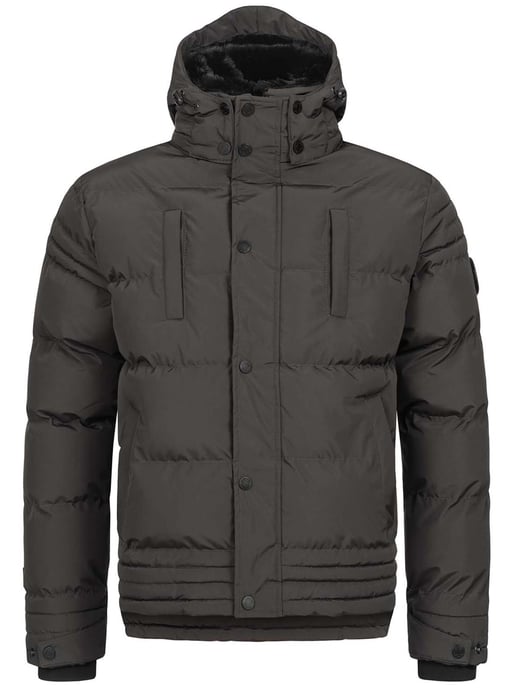 Chaqueta de invierno para hombre Alessandro Salvarini AS-281 con forro de borreguito y capucha extraíble - Image 3