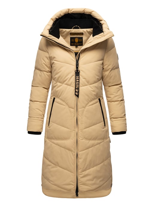 Abrigo invierno mujer Marikoo Benikoo – largo & cálido - Image 1