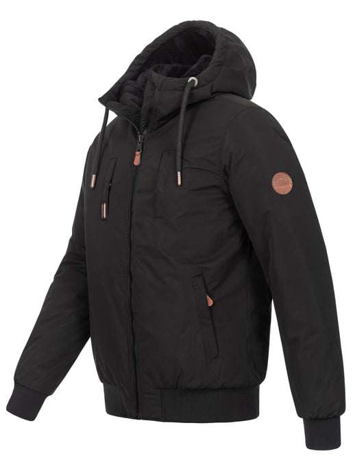 Chaqueta de invierno para hombre Alessandro Salvarini AS-320 con forro de peluche y capucha - Image 3