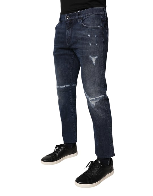 Jeans Rectos Desgastados - Image 2