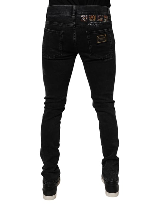 Jeans ajustados desgastados - Image 4