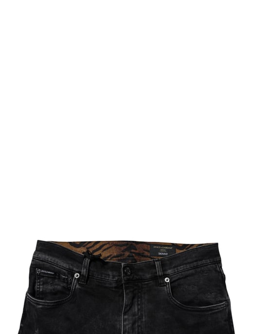 Jeans ajustados desgastados - Image 5