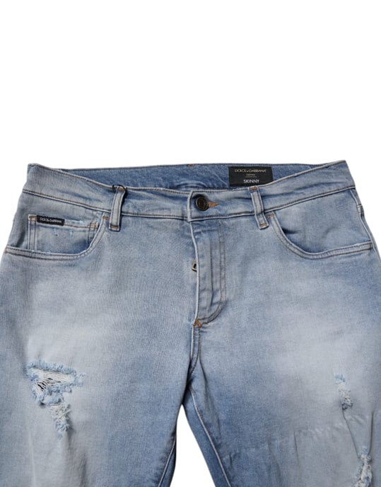 Jeans Ajustados Desgastados - Image 5