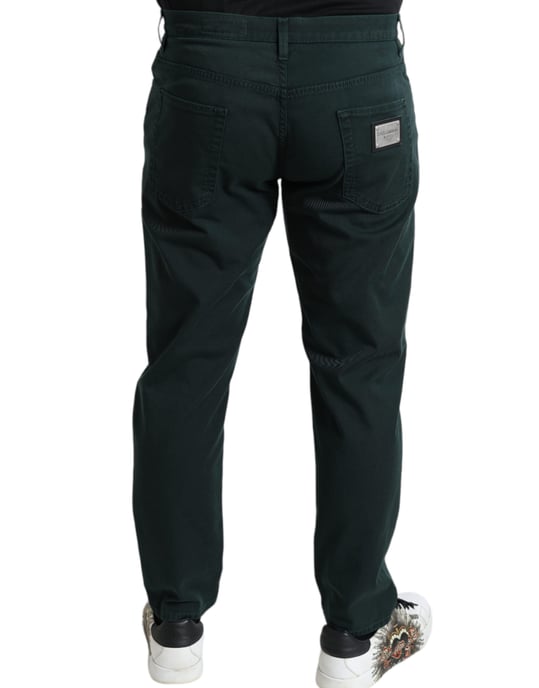 Pantalones de algodón ajustados - Image 2