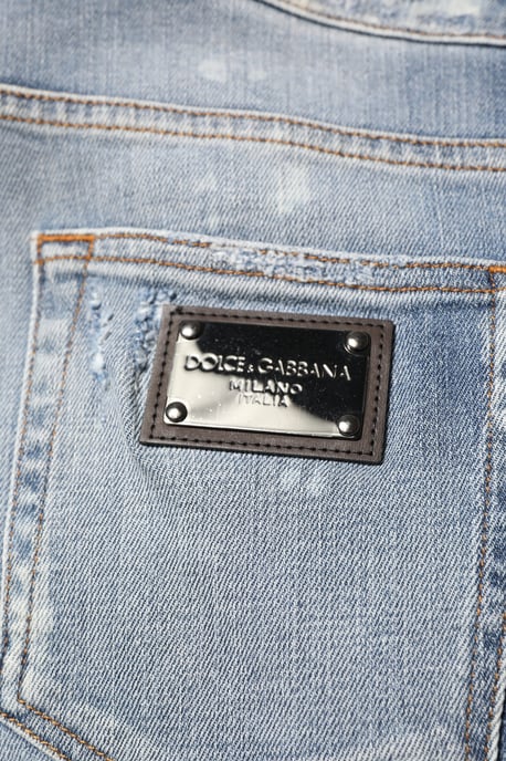 Jeans Ajustados Desgastados - Image 6