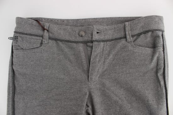 Pantalones Rectos Grises con Detalle de Raya Lateral - Image 5