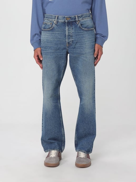 Jeans de pierna acampanada de denim - Image 1