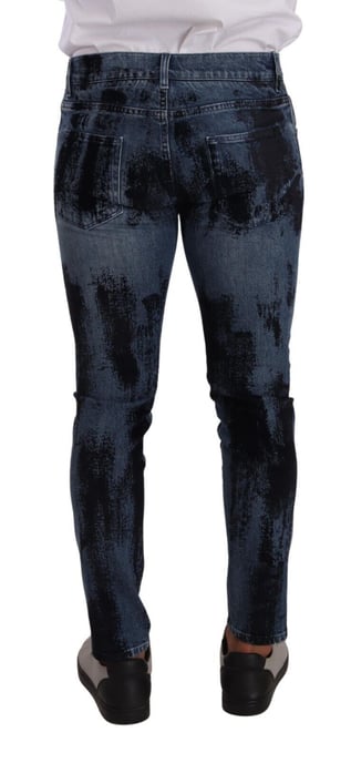 Jeans Skinny con Salpicaduras de Pintura - Image 2