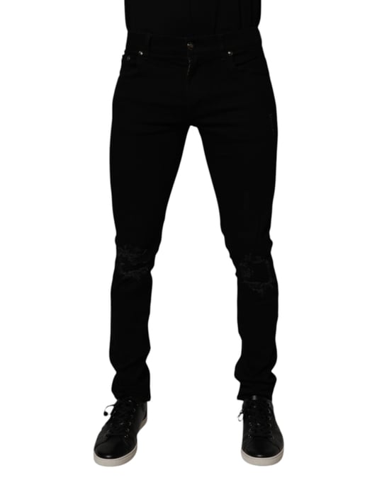 Jeans Ajustados Desgastados - Image 2