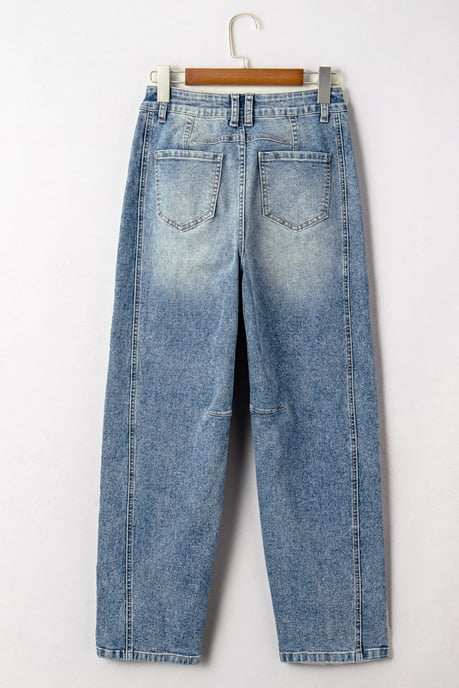 Jeans de mezclilla de corte relajado - Image 5