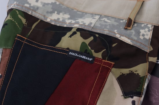 Jeans de Parchwork Multicamo - Image 5